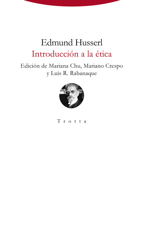 Portada de Introducción a la ética de Husserl