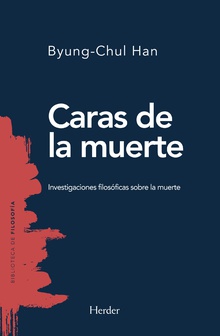 Portada de Caras de la muerte de Byung-Chul Han