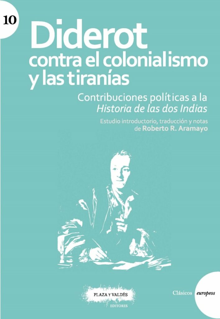 Portada de "Diderot contra el colonialismo y las tiranías"