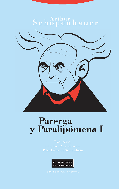 Portada Parerga y Paralipómena de Schopenhauer en Trotta