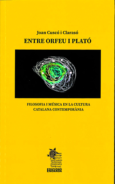 Portada de entre Orfeu i Plató de Joan Cuscó